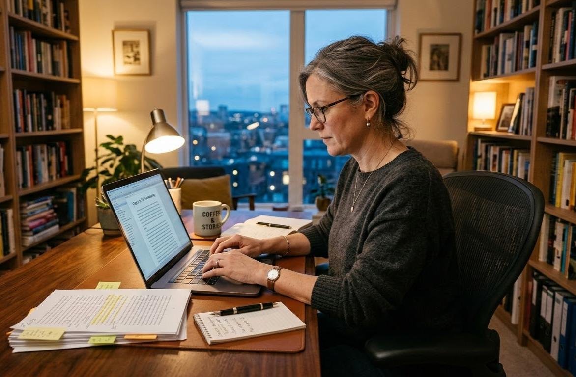 Professional ghostwriting process